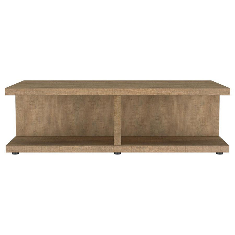 Cortona - Square Engineered Wood Cocktail Coffee Table - Mango
