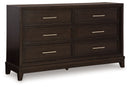 Neymorton - Dresser - Dark Grayish Brown