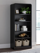 Rowanbeck - Large Bookcase - Black