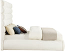 Adam - Boucle Fabric Bed With 70.5" Headboard