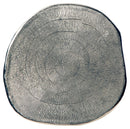 Laverford - Round End Table - Chrome / Black