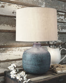 Malthace - Metal Table Lamp  - Patina