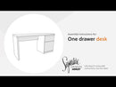 Onita - Home Office Desk - White