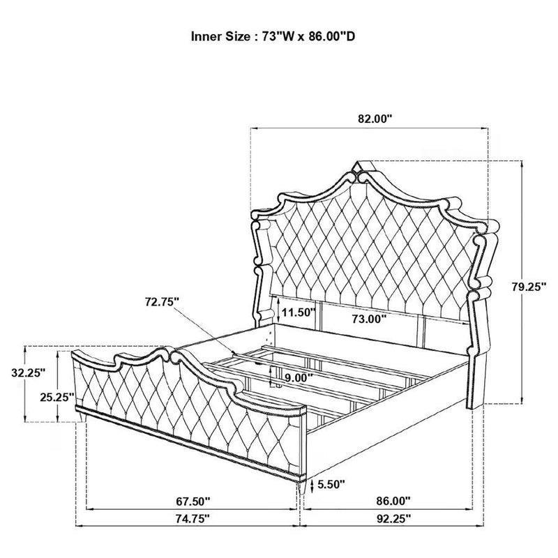 Antonella - Bed