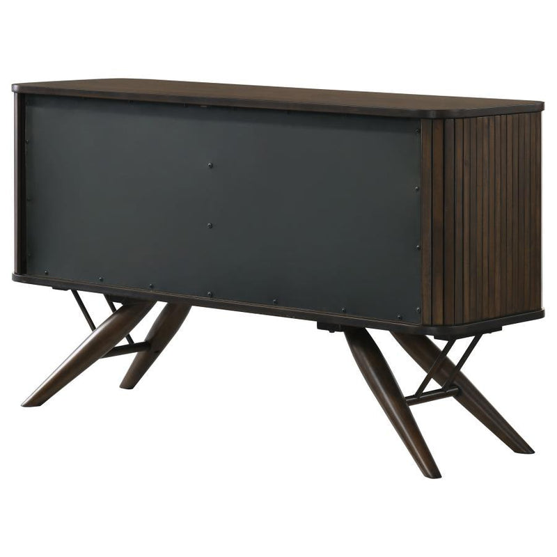 Wes - 2-Door Rectangular Server - Dark Walnut