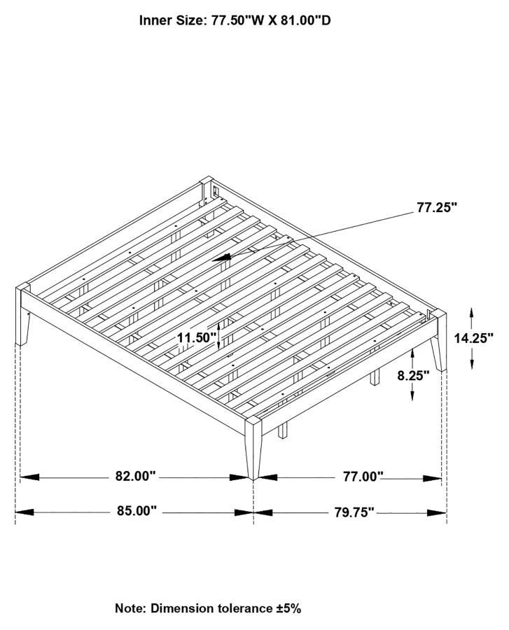 Hounslow - Platform Bed