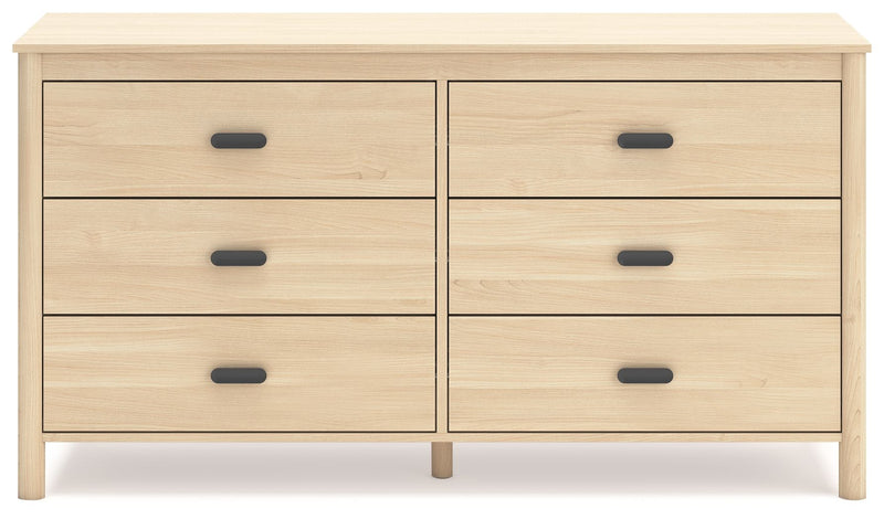 Cabinella - Tan - Six Drawer Dresser