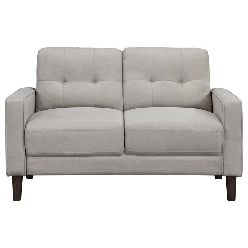 Bowen - Upholstered Track Arms Tufted Sofa Set