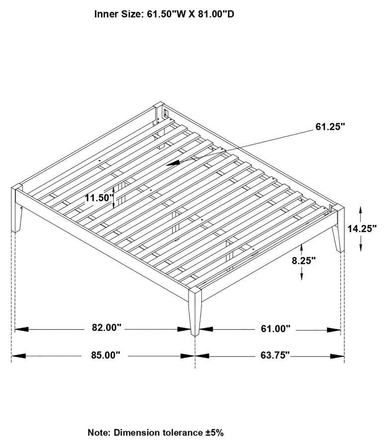 Hounslow - Platform Bed