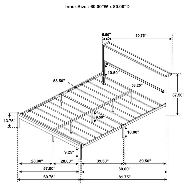 Ricky - Platform Bed