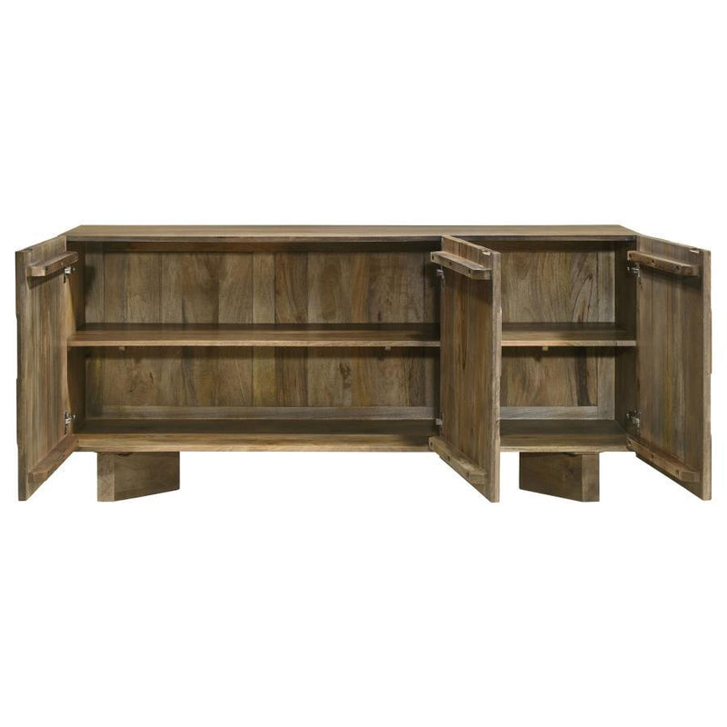 Tyler - 3-Door Dining Sideboard Server - Mango Brown