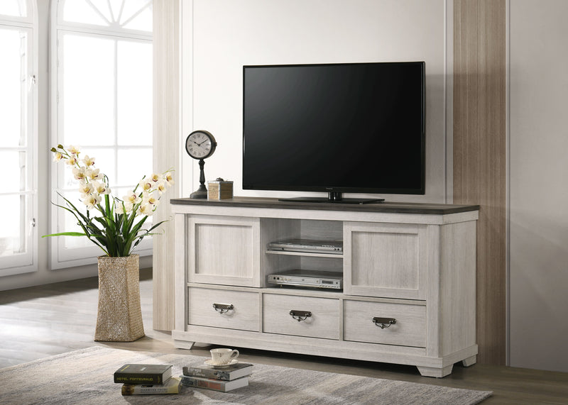 Leighton - TV Stand - White