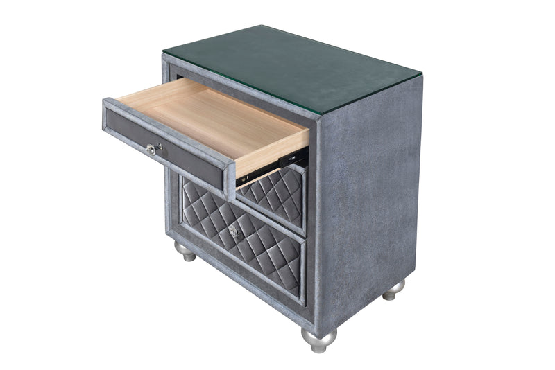 Cameo - Nightstand - Gray