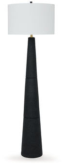 Hallburg - Poly Floor Lamp - Black