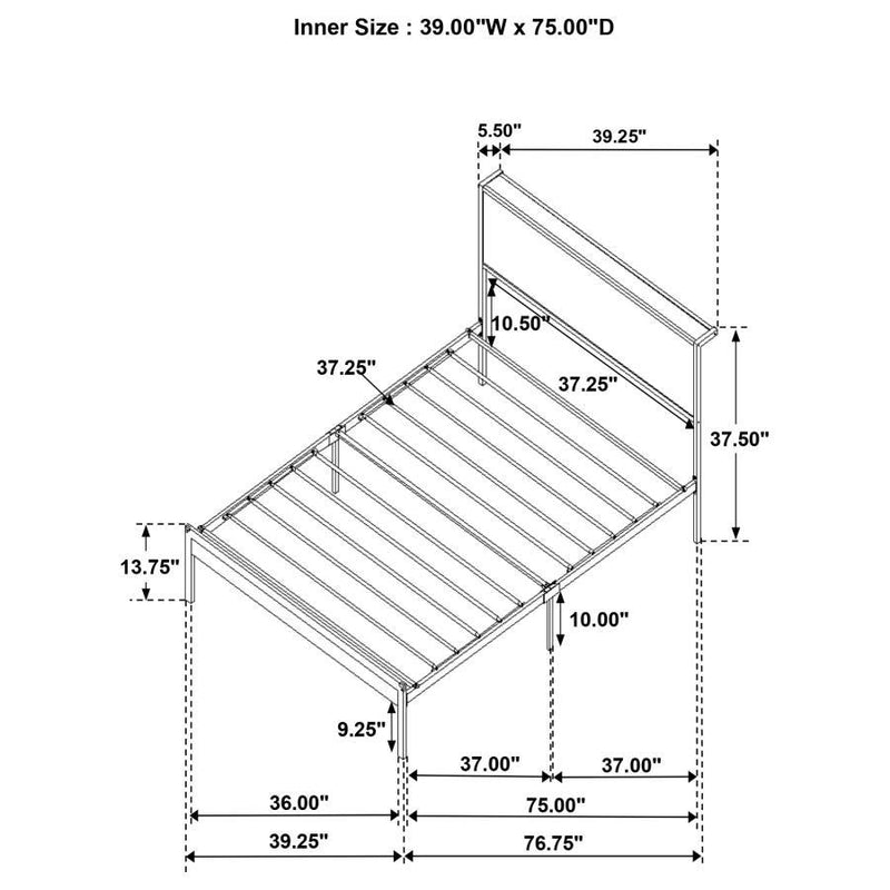 Ricky - Platform Bed