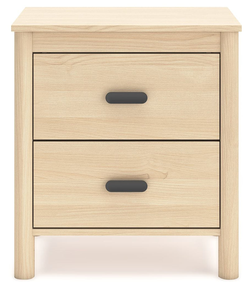 Cabinella - Tan - Two Drawer Night Stand