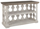 Havalance - Console Sofa Table - Gray / White