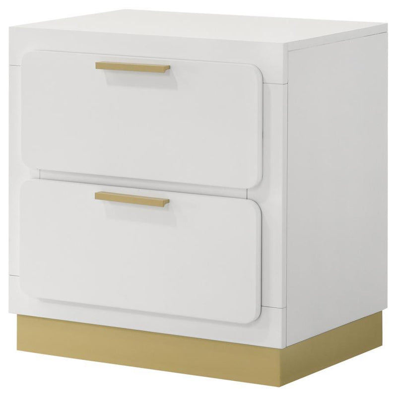 Caraway - 2-Drawer Nightstand Bedside Table