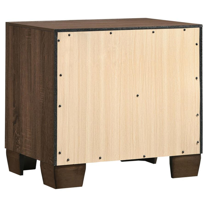 Brandon - 2-Drawer Nightstand - Medium Warm Brown