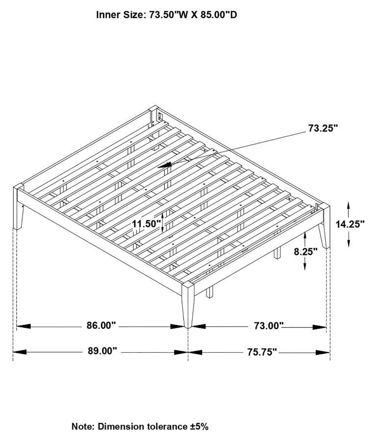 Hounslow - Platform Bed