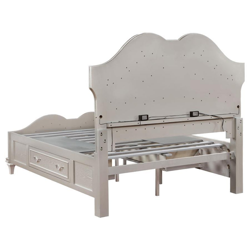 Evangeline - Storage Bed With LED Headboard