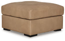 Bandon - Oversized Accent Ottoman - Toffee