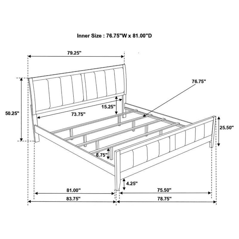 Carlton - Upholstered Bed