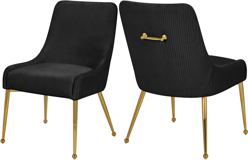 Ace - Dining Chair with Gold Legs (Set of 2)