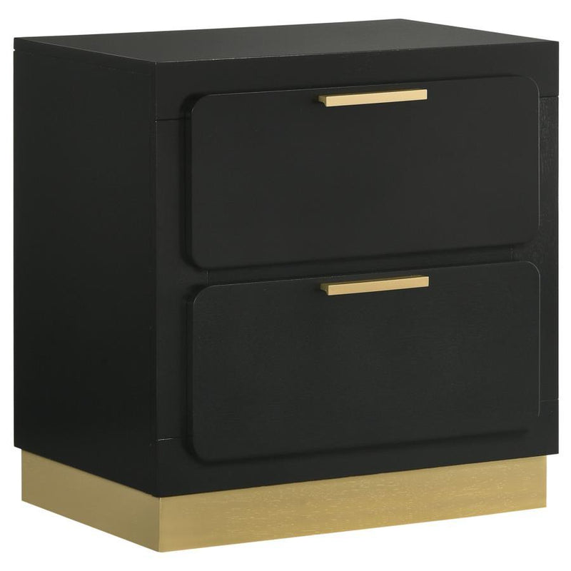 Caraway - 2-Drawer Nightstand Bedside Table