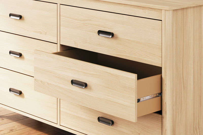 Cabinella - Tan - Six Drawer Dresser