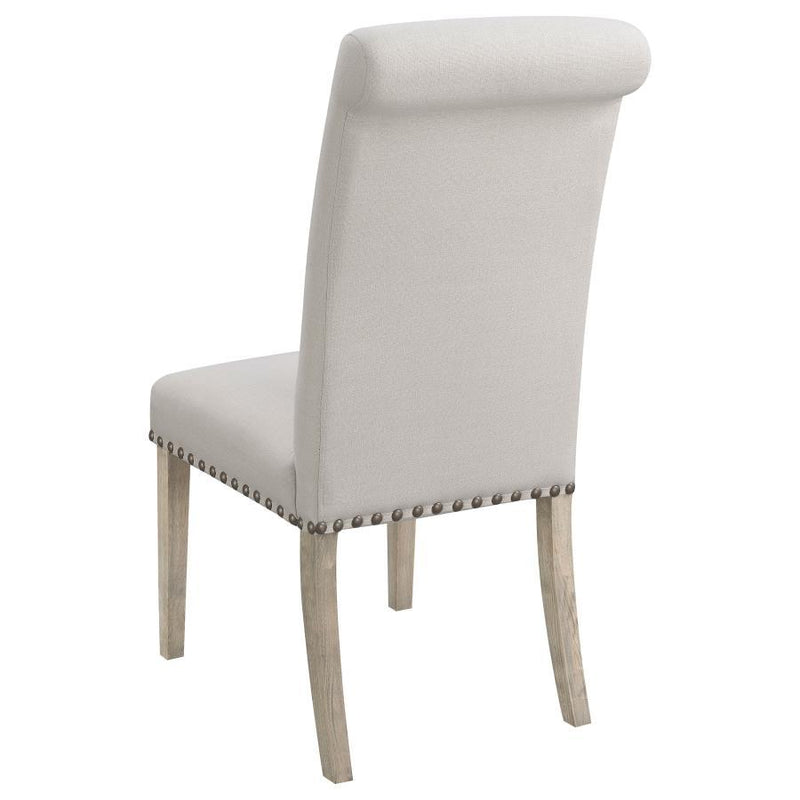 Salem - Fabric Upholstered Dining Side Chair (Set of 2) - Beige