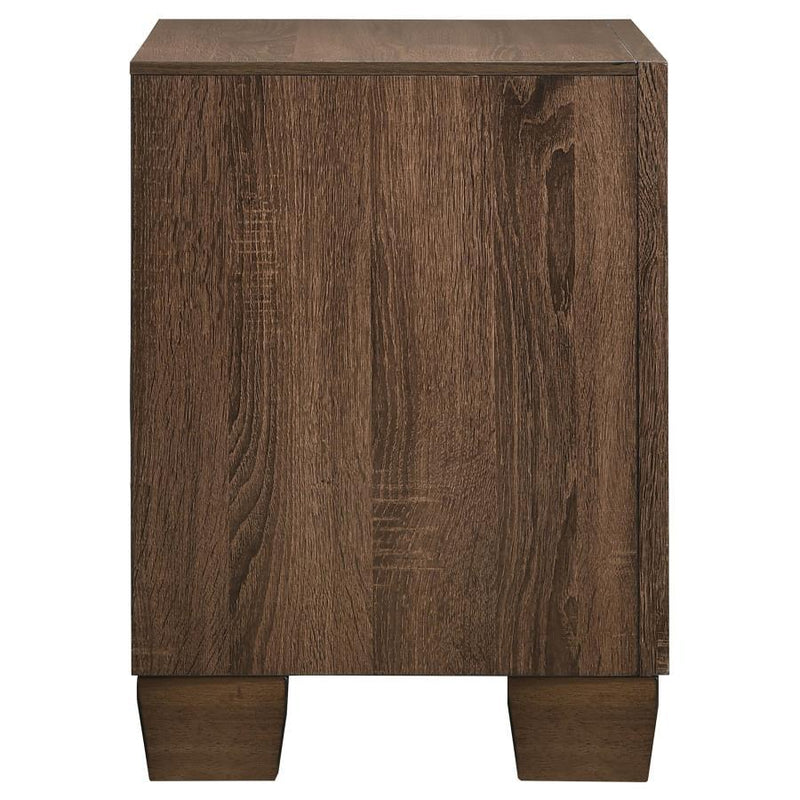 Brandon - 2-Drawer Nightstand - Medium Warm Brown