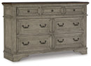 Lodenbay - Dresser - Antique Gray
