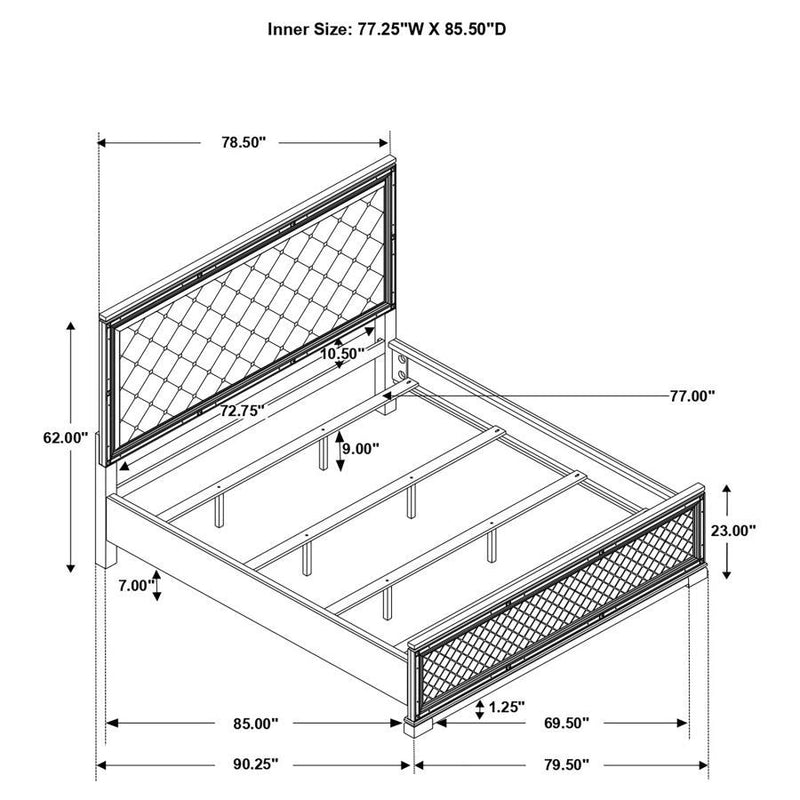 Eleanor - Panel Bed