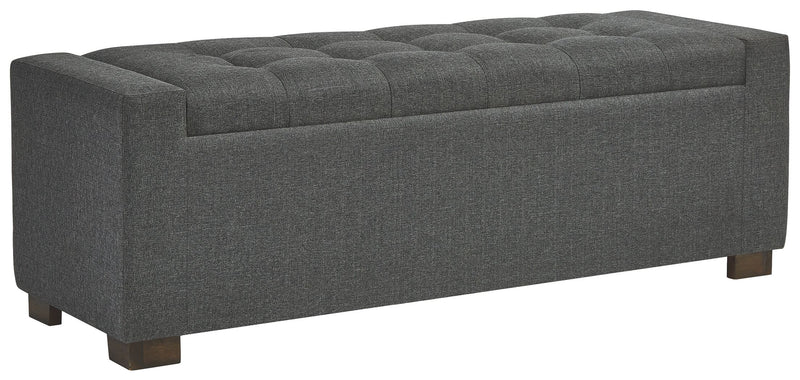 Cortwell - Gray - Storage Bench