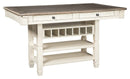 Bolanburg - Rectangular Dining Room Counter Table - Beige