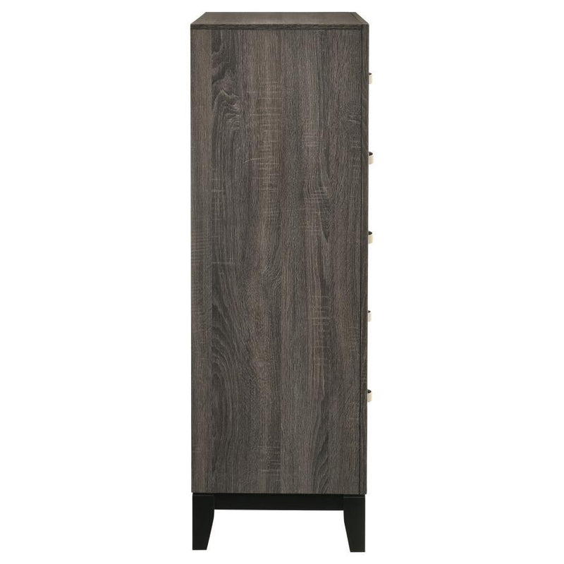 Watson - 5-Drawer Bedroom Chest - Gray Oak