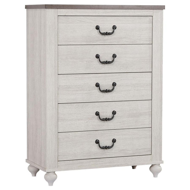 Stillwood - 5-Drawer Chest - Vintage Linen