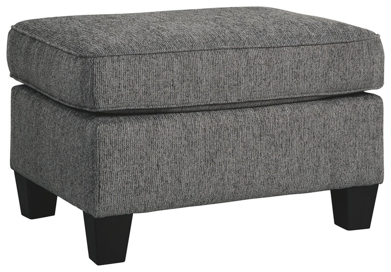 Agleno - Charcoal - Ottoman