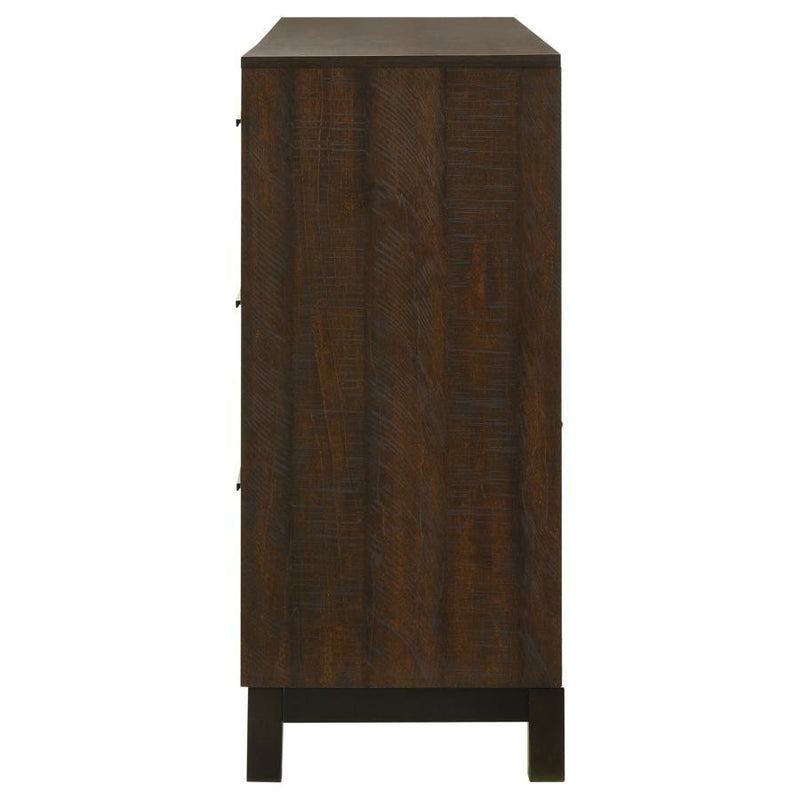 Edmonton - 6-Drawer Dresser - Rustic Tobacco