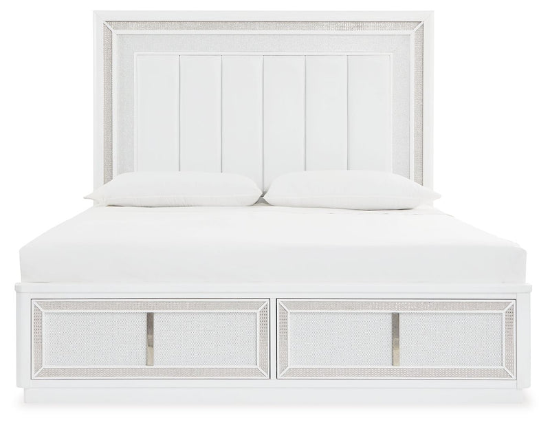 Chalanna - Upholstered Storage Bed