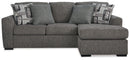 Gardiner - Sofa Chaise - Pewter