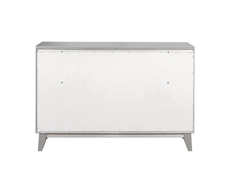 Leighton - 7-Drawer Dresser - Metallic Mercury