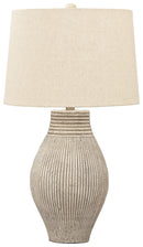 Layal - Paper Table Lamp  - Beige