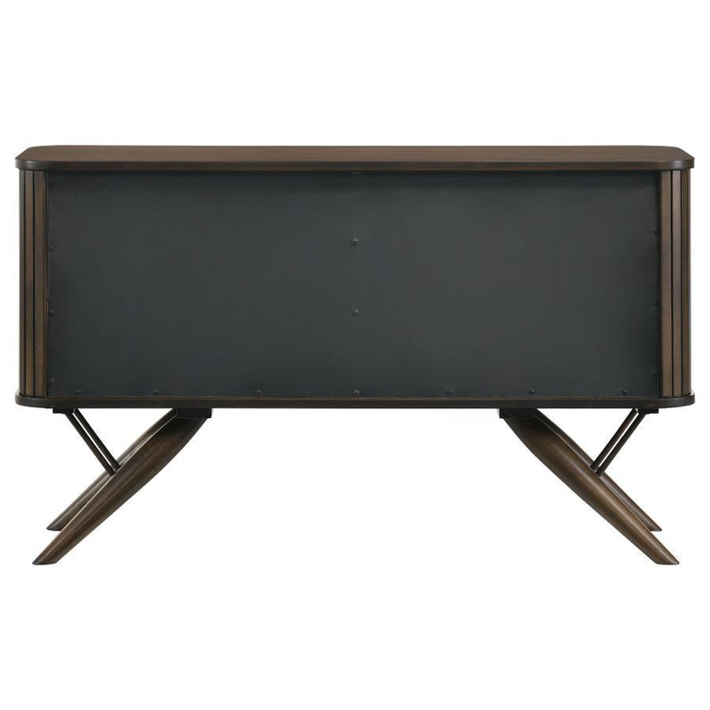 Wes - 2-Door Rectangular Server - Dark Walnut