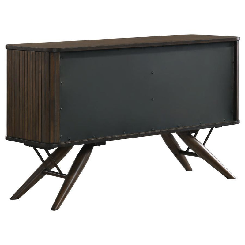 Wes - 2-Door Rectangular Server - Dark Walnut