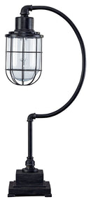 Jae - Metal Desk Lamp  - Antique Black