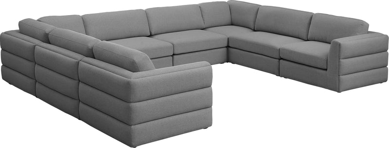 Beckham - Modular Sectional 8 Piece - Gray