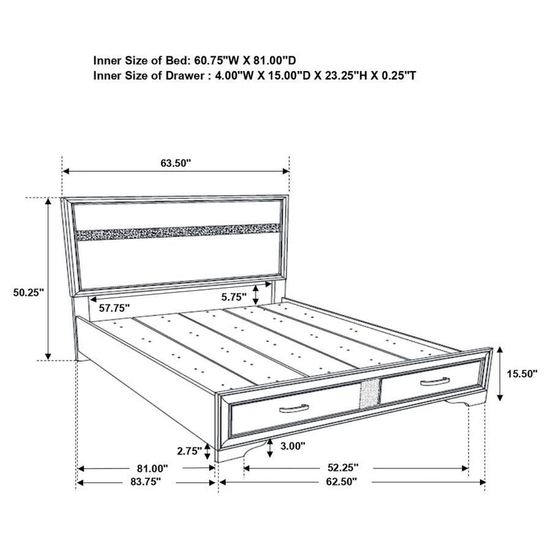 Miranda - Contemporary Bedroom Set