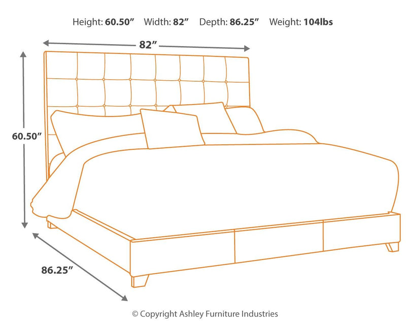 Dolante - Upholstered Bed